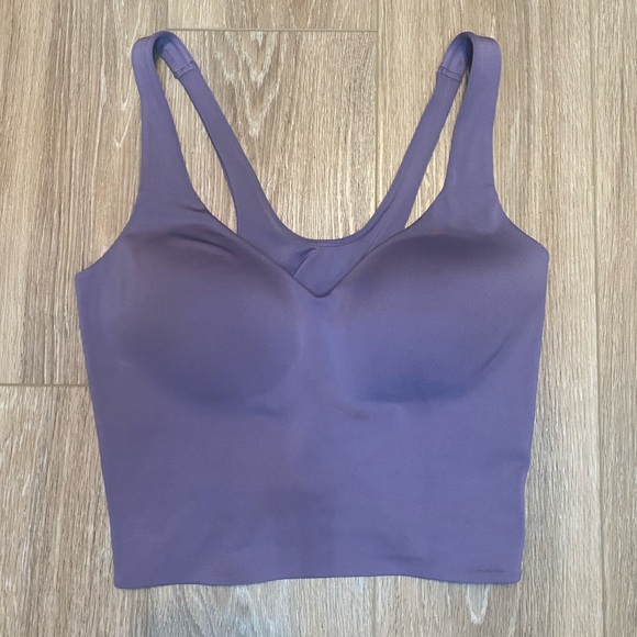 NEW Nike Dri-Fit Alate Bra Tank Top XL Extra Medium Support Lavender Purple - Picture 2 of 9